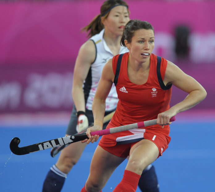Anne Panter during the London 2012 Olympic hockey tournament (c) Ady Kerry