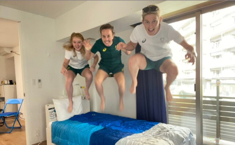Tokyo Olympics: Hockeyroos test out ‘anti-sex’ athletes’ beds