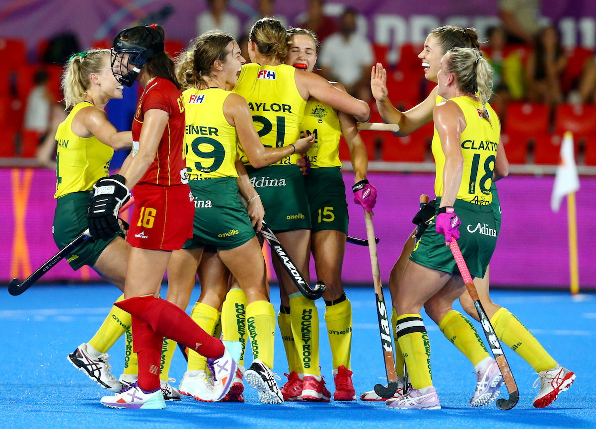 Copa Mundial de Hockey: Australia preparó la semifinal de Holanda cuando España se deshizo