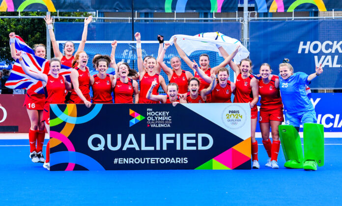 Great Britain's Women Clinch Spot at Paris 2024 Olympics by Defeating Ireland.