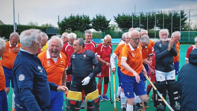 England Over 80s: ‘You play to win but, what the hell, it’s a game of hockey’